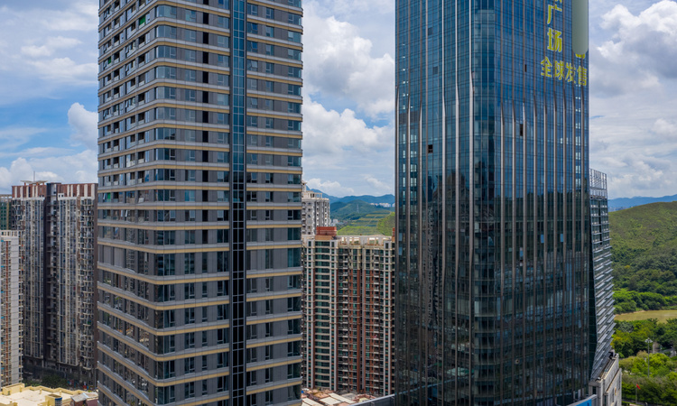 大中华环球金融中心实景图