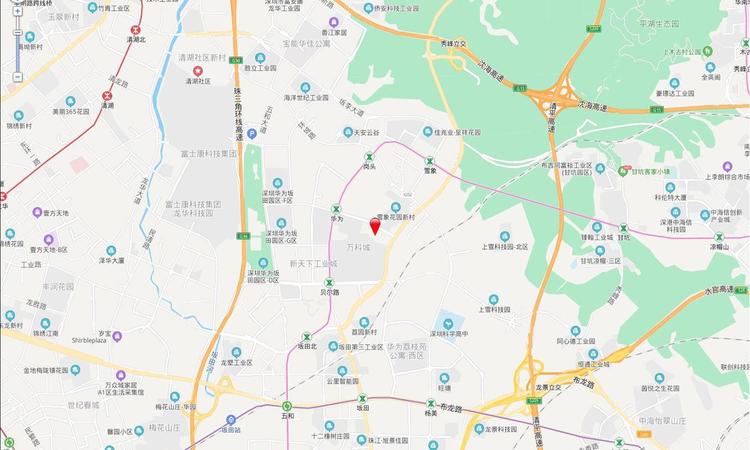 联发·天境雅居交通图