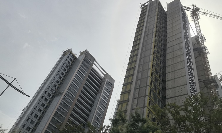 禧樾府施工进度图