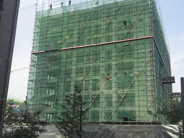 鲁商铂悦公馆施工进度图