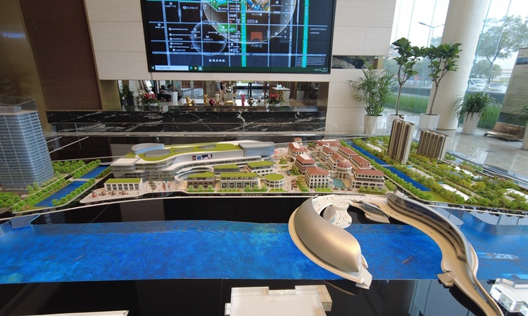 金地中心实景图