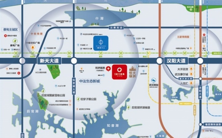 城发新天雅集交通图