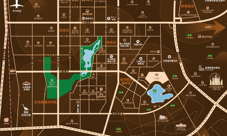 瑞辰金蘭府交通图