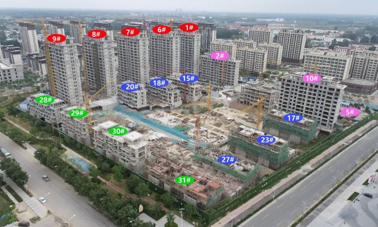 崛起·尚合府施工进度图