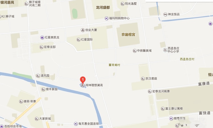 鸿坤·理想澜湾交通图