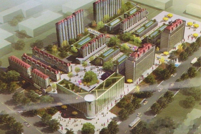 隆港·国际中心效果图