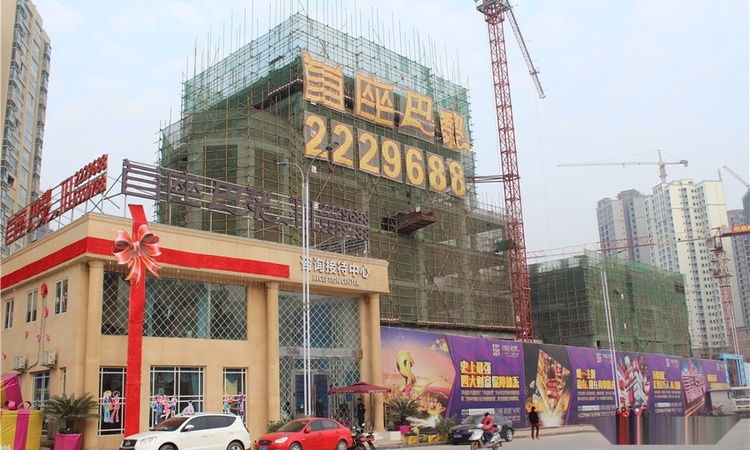 首座巴黎施工进度图