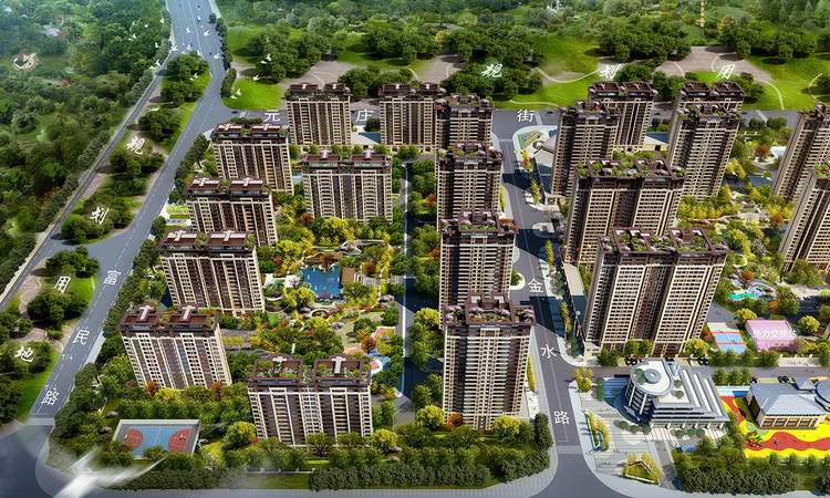 海德华府效果图