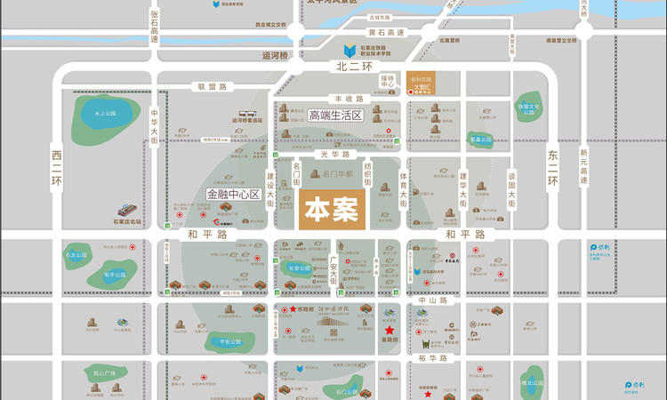 万秀中心交通图