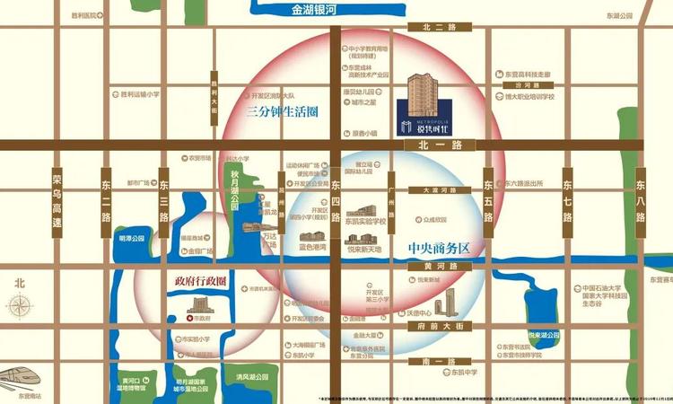 新城悦隽时代交通图