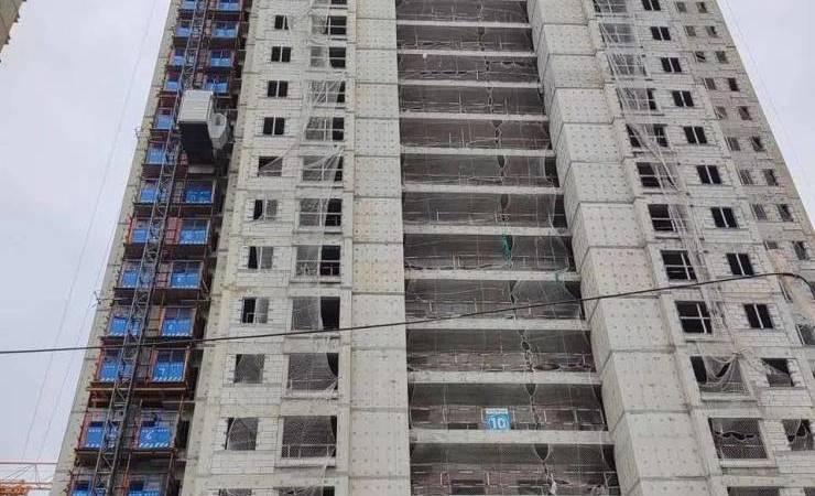 中梁拾光里施工进度图