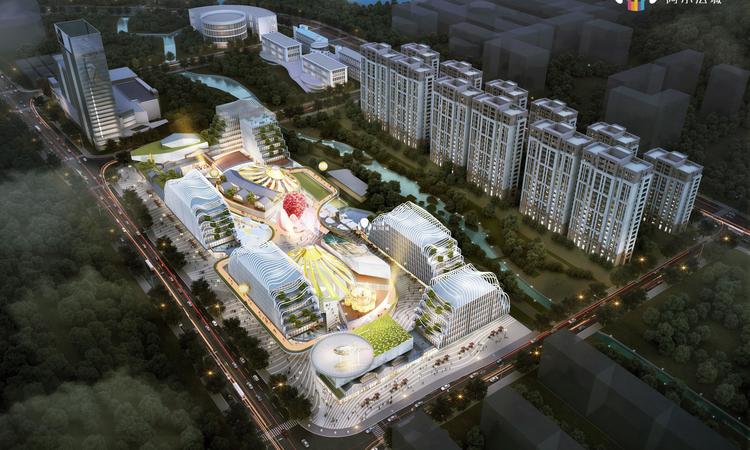 千岛湖阿尔法城效果图