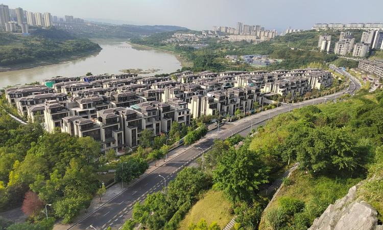 华侨城翎屿实景图