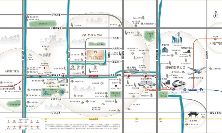 三益新里交通图