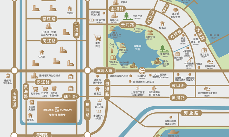 南山·湾玺壹号交通图