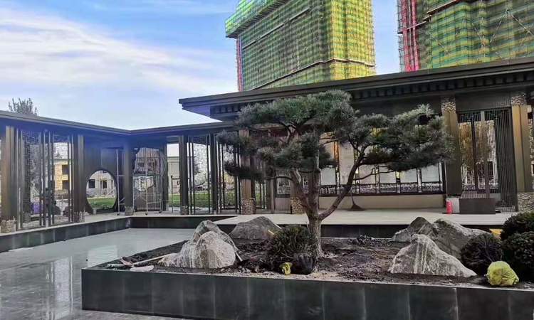 华居水木天成实景图