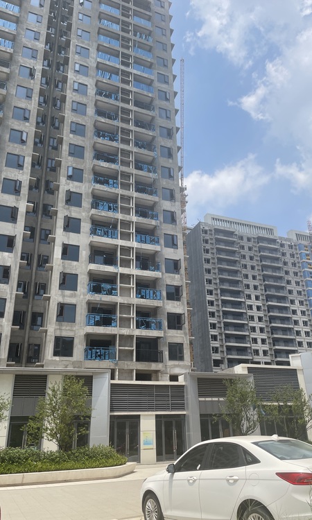 武汉碧桂园·江城纪施工进度图