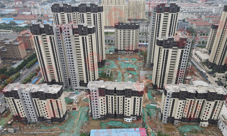 新城·悦隽风华施工进度图