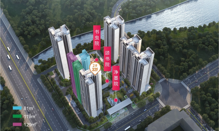 悦江府东区效果图