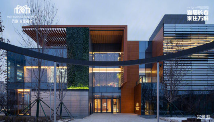 万科公园都会·璞悦实景图