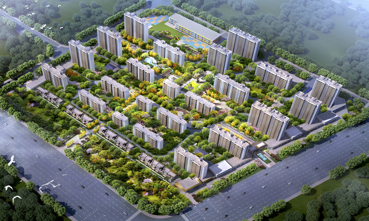 九巨龙·幸福里效果图