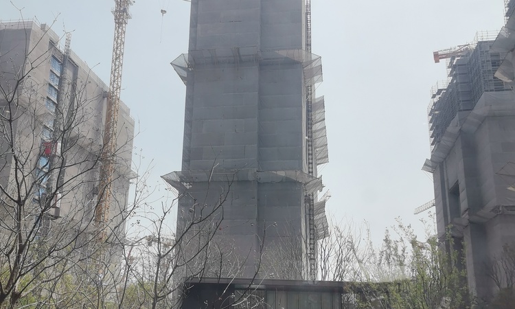 华发海上都荟施工进度图