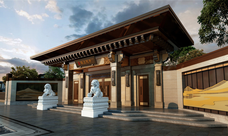 海上院子效果图