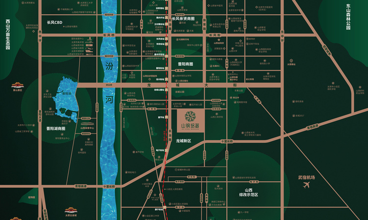 山钢铭著交通图