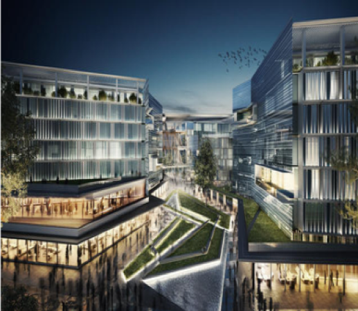 中国铁建湖心公馆周边配套图