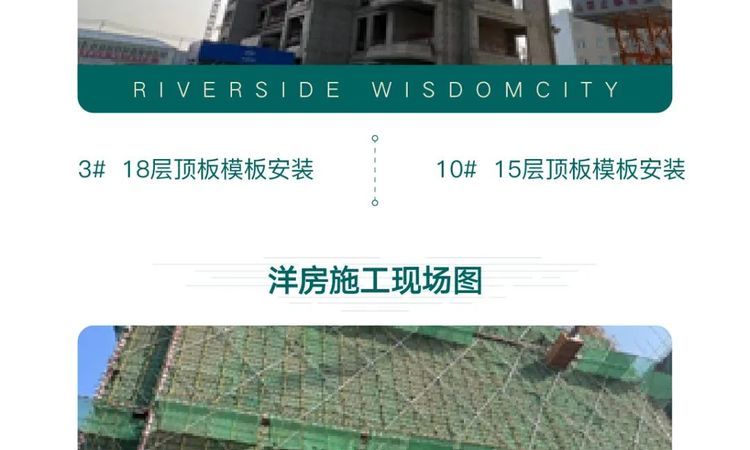 北京城房·滨江六号施工进度图