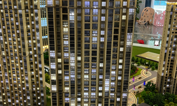 锦绣江城实景图