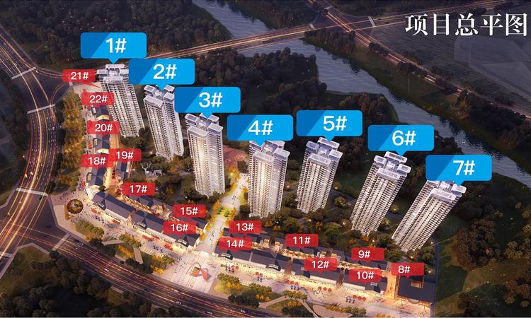 彭山领地观江府楼层平面图