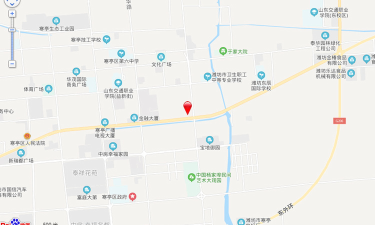  恒信浞河公馆交通图