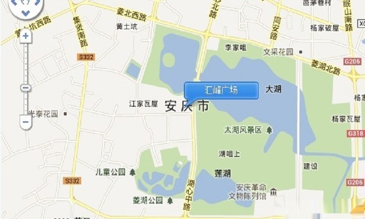 汇峰广场交通图