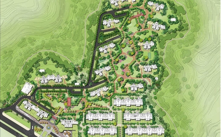 清江·月亮湾楼层平面图