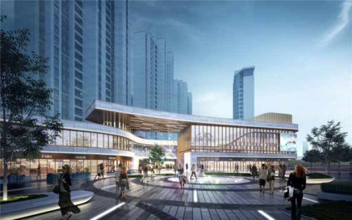 中梁玺悦台效果图