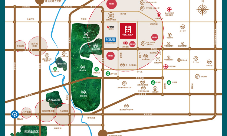 花海未来城交通图