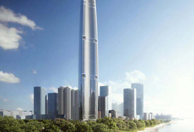 武汉绿地中心效果图