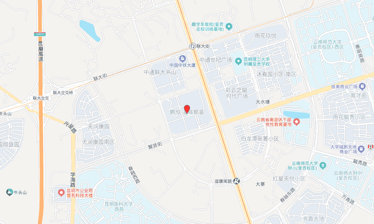 鹏欣漫城都荟交通图