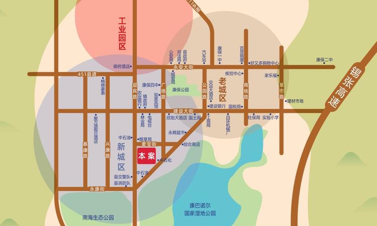 观湖雅居交通图