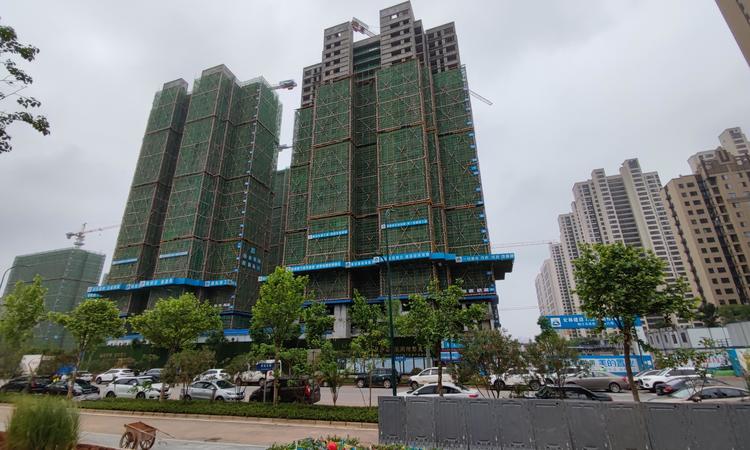 绿城美的·明月江南施工进度图