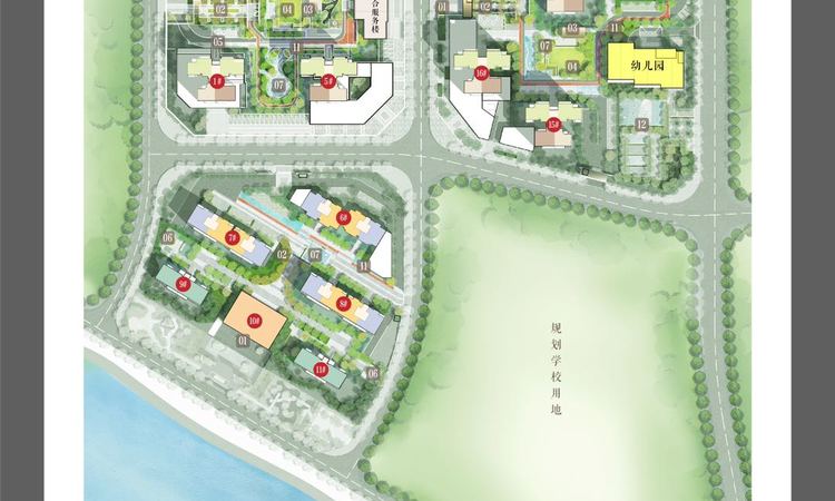  交投地产兴进滨江郡府楼层平面图