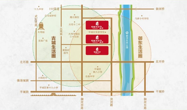 观澜华府二期交通图