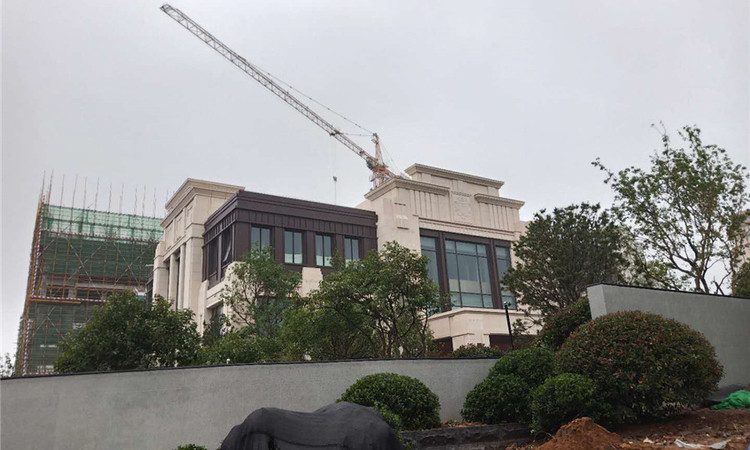 崂山壹号院施工进度图