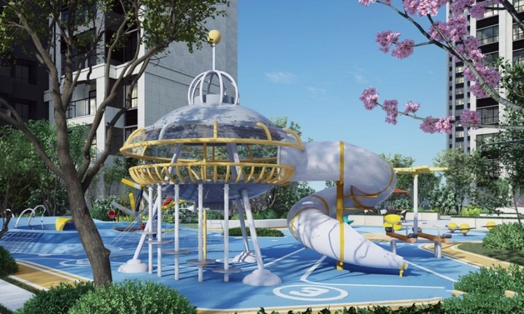 金辉·辉逸云庭实景图