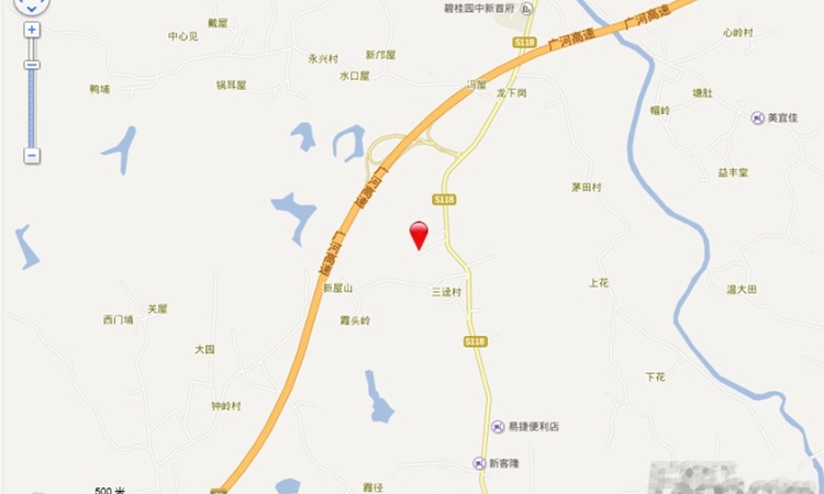 恒大山水郡交通图