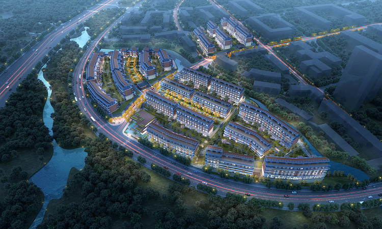 建邦樱花科学郡效果图