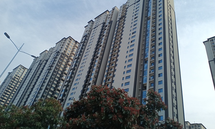 谦祥世茂万华城施工进度图