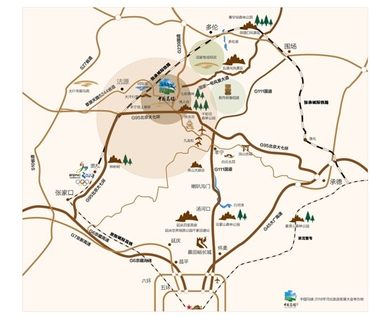 盛世草原交通图
