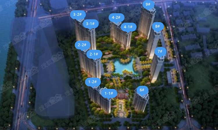 恒大华府效果图